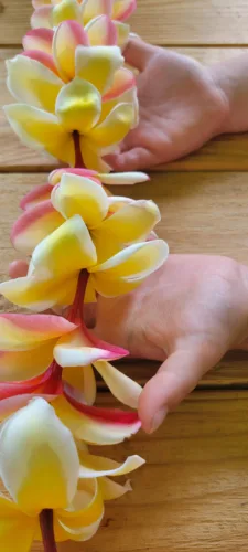 Photo of the Day: Keiki’s first lei
